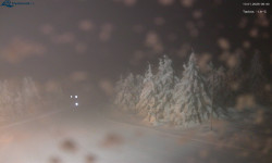 Lysá hora, pohled na západ