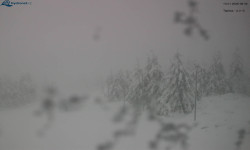 Lysá hora, pohled na západ