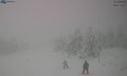 Lysá hora, pohled na západ