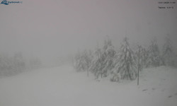 Lysá hora, pohled na západ