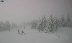 Lysá hora, pohled na západ