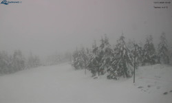 Lysá hora, pohled na západ