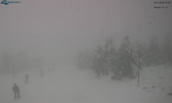 Lysá hora, pohled na západ