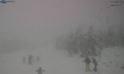 Lysá hora, pohled na západ