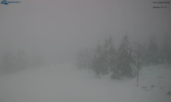 Lysá hora, pohled na západ