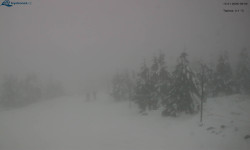 Lysá hora, pohled na západ