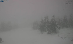 Lysá hora, pohled na západ