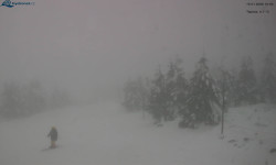 Lysá hora, pohled na západ