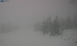 Lysá hora, pohled na západ