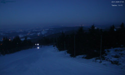 Lysá hora, pohled na západ