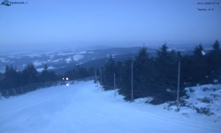 Lysá hora, pohled na západ