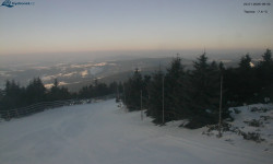 Lysá hora, pohled na západ