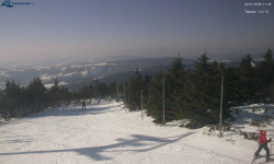 Lysá hora, pohled na západ