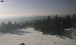 Lysá hora, pohled na západ