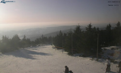 Lysá hora, pohled na západ