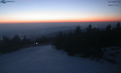 Lysá hora, pohled na západ