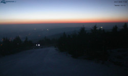 Lysá hora, pohled na západ