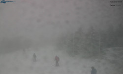 Lysá hora, pohled na západ