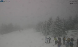 Lysá hora, pohled na západ