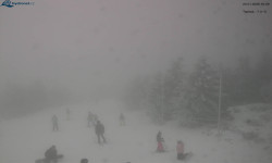 Lysá hora, pohled na západ