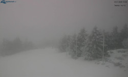 Lysá hora, pohled na západ