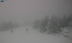 Lysá hora, pohled na západ