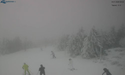 Lysá hora, pohled na západ