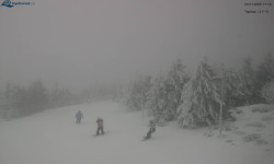 Lysá hora, pohled na západ