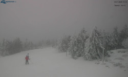 Lysá hora, pohled na západ