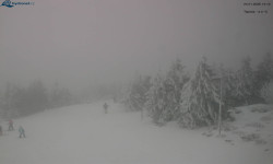 Lysá hora, pohled na západ