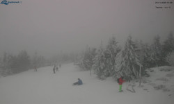 Lysá hora, pohled na západ