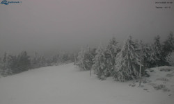 Lysá hora, pohled na západ