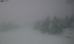 Lysá hora, pohled na západ