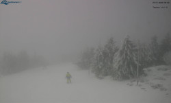 Lysá hora, pohled na západ