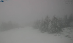 Lysá hora, pohled na západ