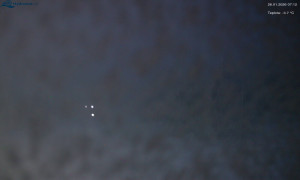 Město Rokytnice nad Jizerou - Lysá hora, pohled na západ - 26.1.2026 v 07:15 Město Rokytnice nad Jizerou - Lysá hora, pohled na západ - 26.1.2026 v 07:15