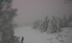 Lysá hora, pohled na západ