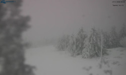 Lysá hora, pohled na západ