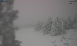 Lysá hora, pohled na západ