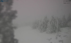 Lysá hora, pohled na západ