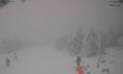 Lysá hora, pohled na západ