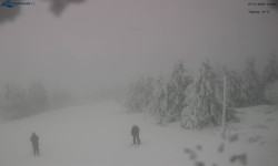 Lysá hora, pohled na západ