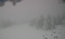 Lysá hora, pohled na západ