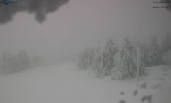 Lysá hora, pohled na západ