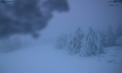 Lysá hora, pohled na západ