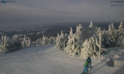 Lysá hora, pohled na západ
