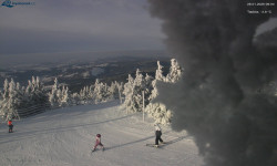 Lysá hora, pohled na západ
