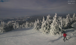 Lysá hora, pohled na západ