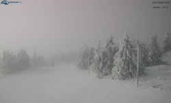 Lysá hora, pohled na západ