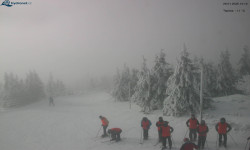 Lysá hora, pohled na západ